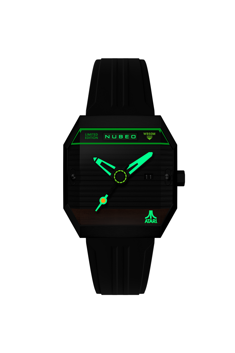 NUBEO x Atari Watch - Console Automatic Atari 2600 - Joystick Shadow