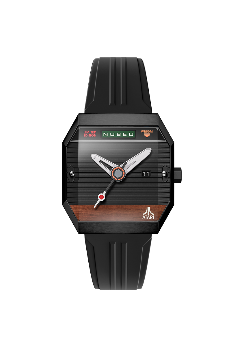 NUBEO x Atari Watch - Console Automatic Atari 2600 - Joystick Shadow