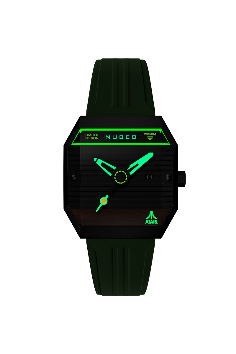 NUBEO x Atari Watch - Console Automatic Atari 2600 - Arcade Forest