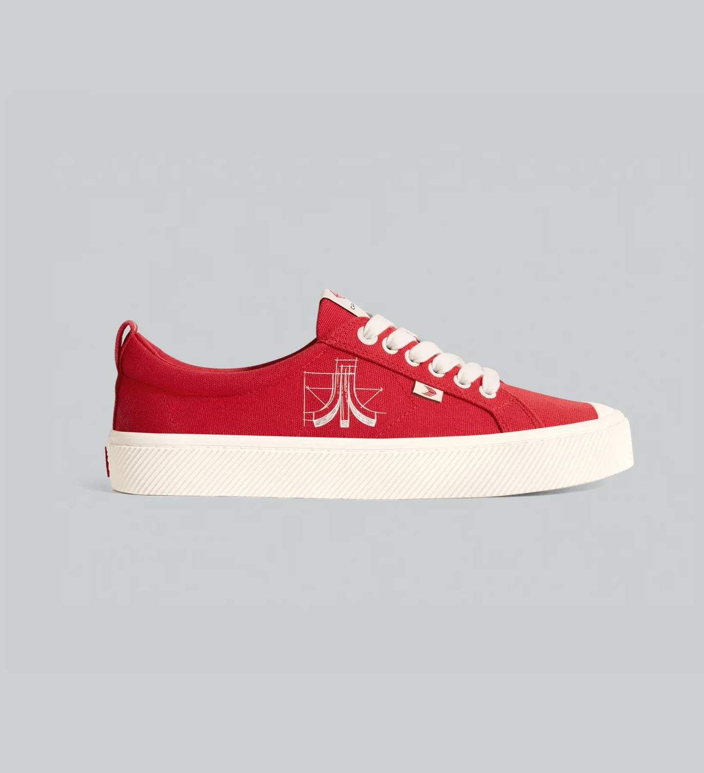Cariuma x Atari OCA Red Canvas Sneaker - Men