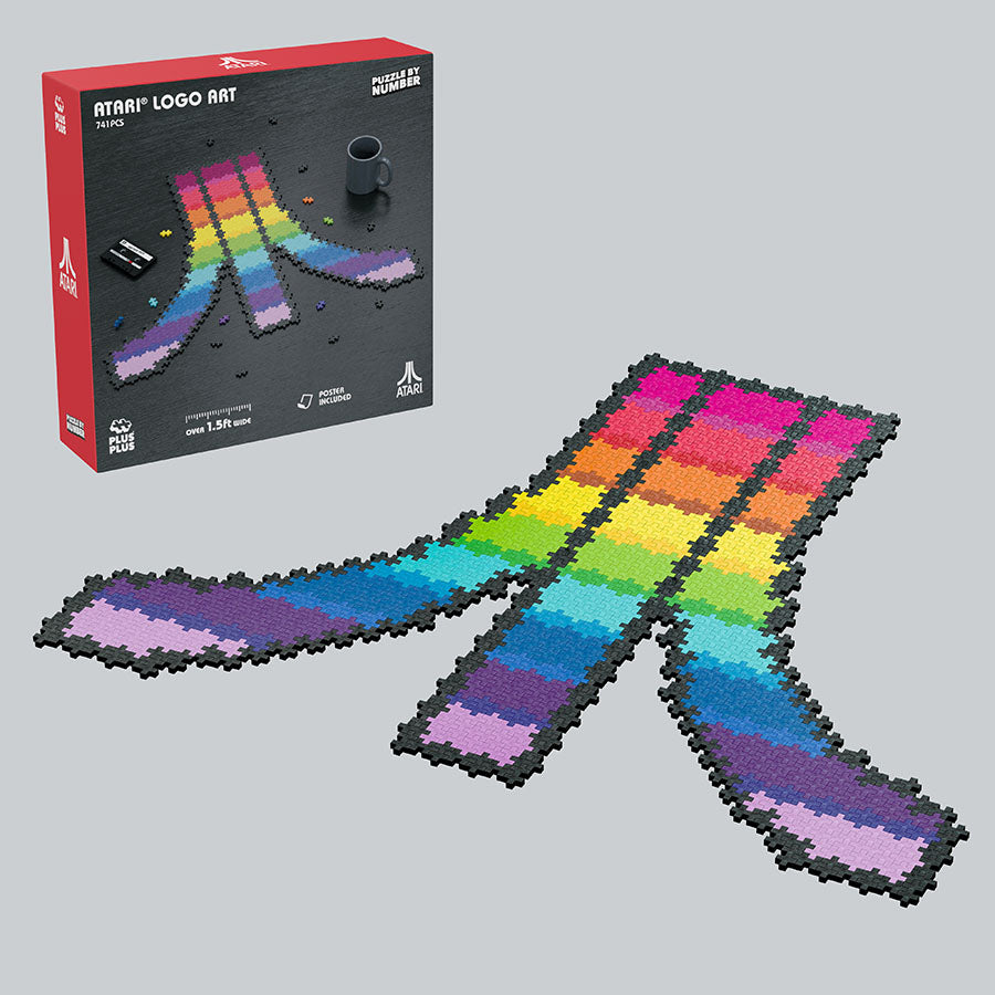 Rainbow Fuji Puzzle by Plus-Plus