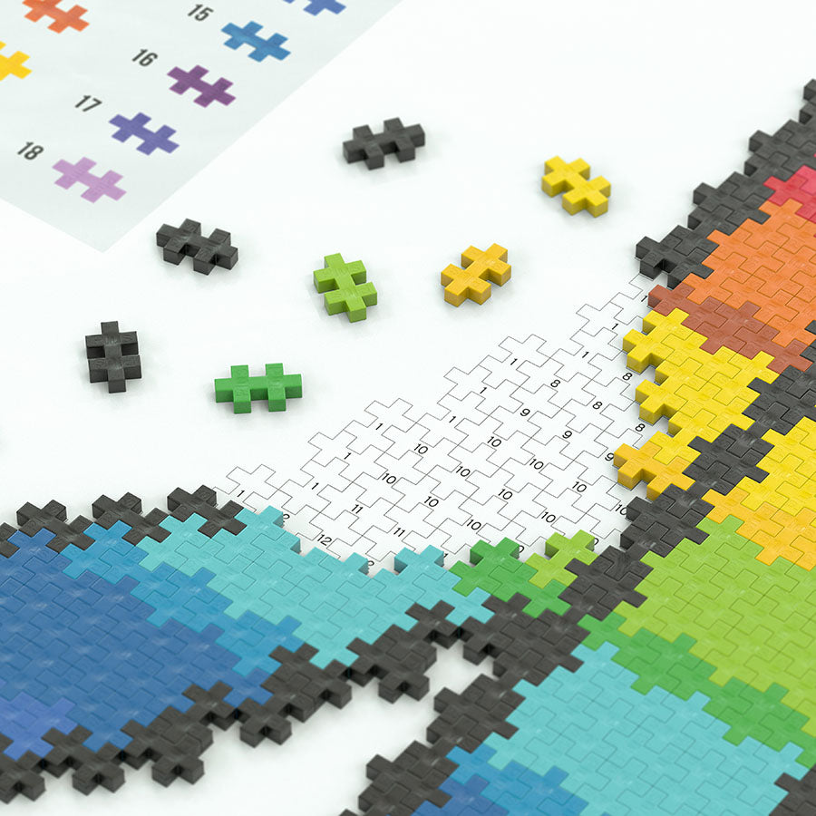 Rainbow Fuji Puzzle by Plus-Plus