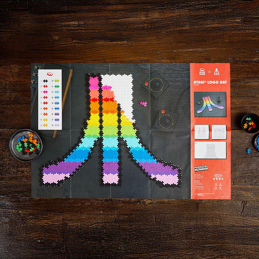 Rainbow Fuji Puzzle by Plus-Plus