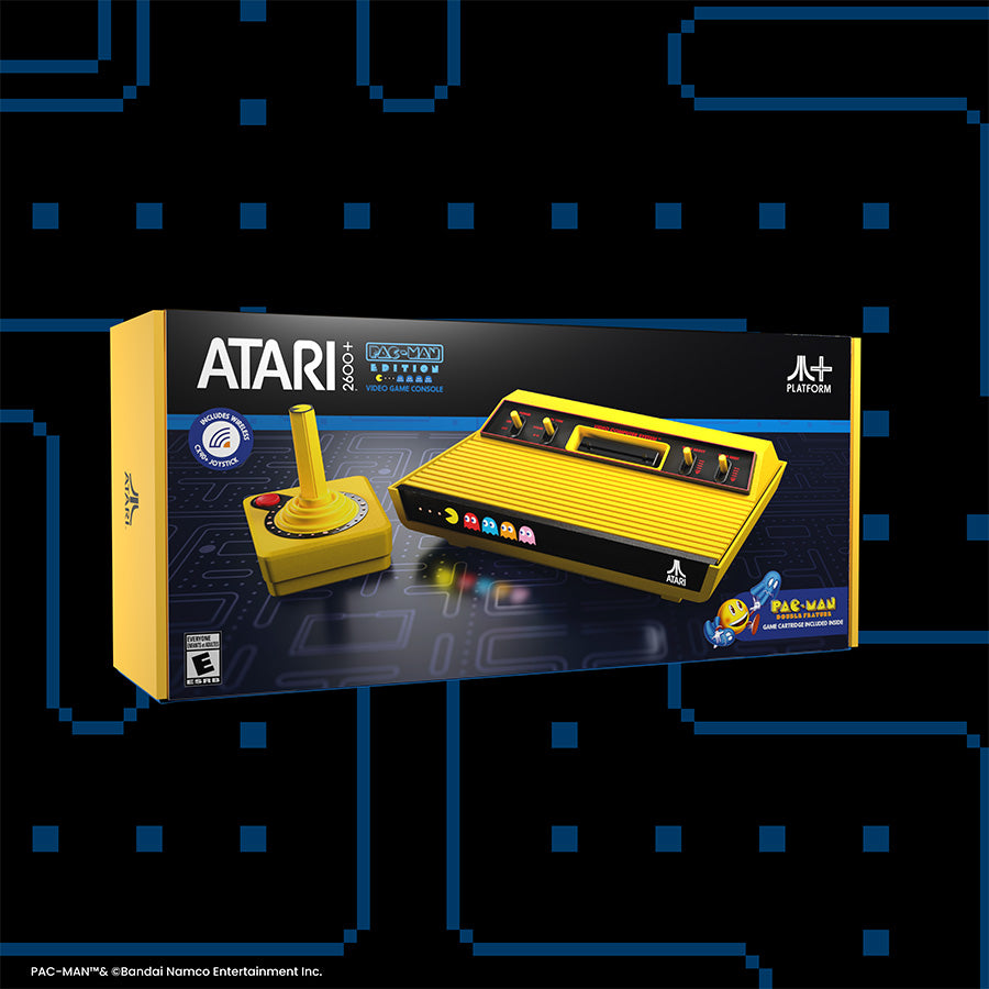Atari 2600+ PAC-MAN Edition Console & Joystick