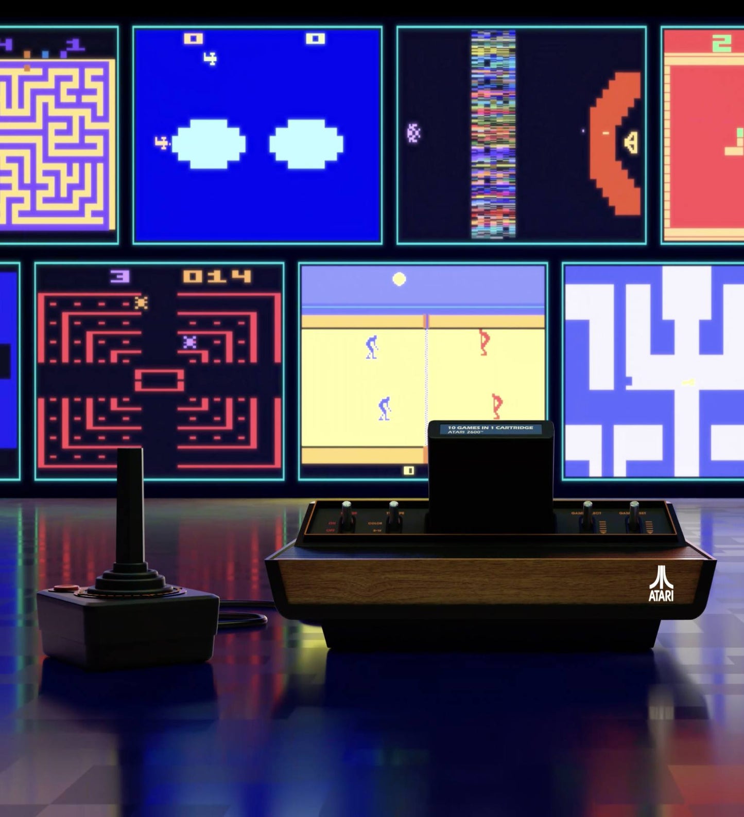 Consola de jogos Atari 2600 Modelo 3D - TurboSquid 1974234