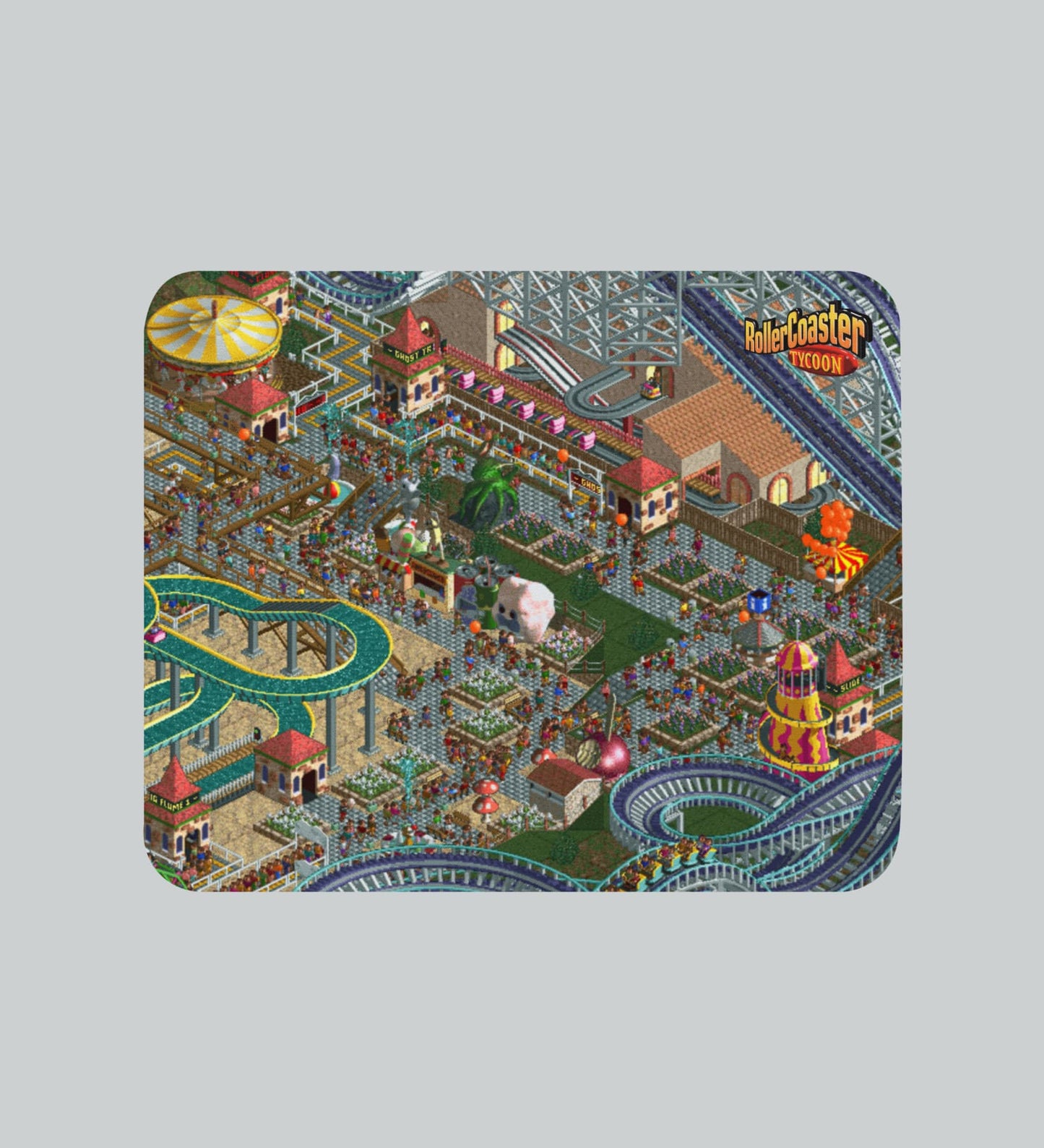 RCT 25th Anniversary Busy Park Art Mouse Pad