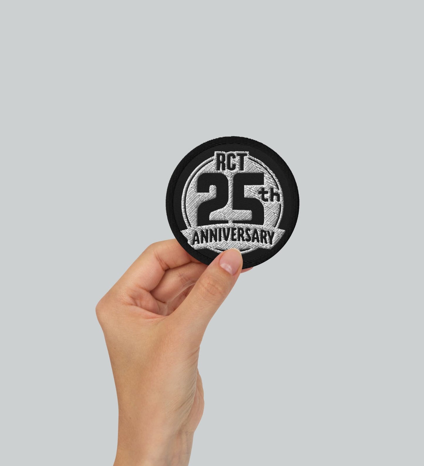 RCT 25th Anniversary Embroidered Patch