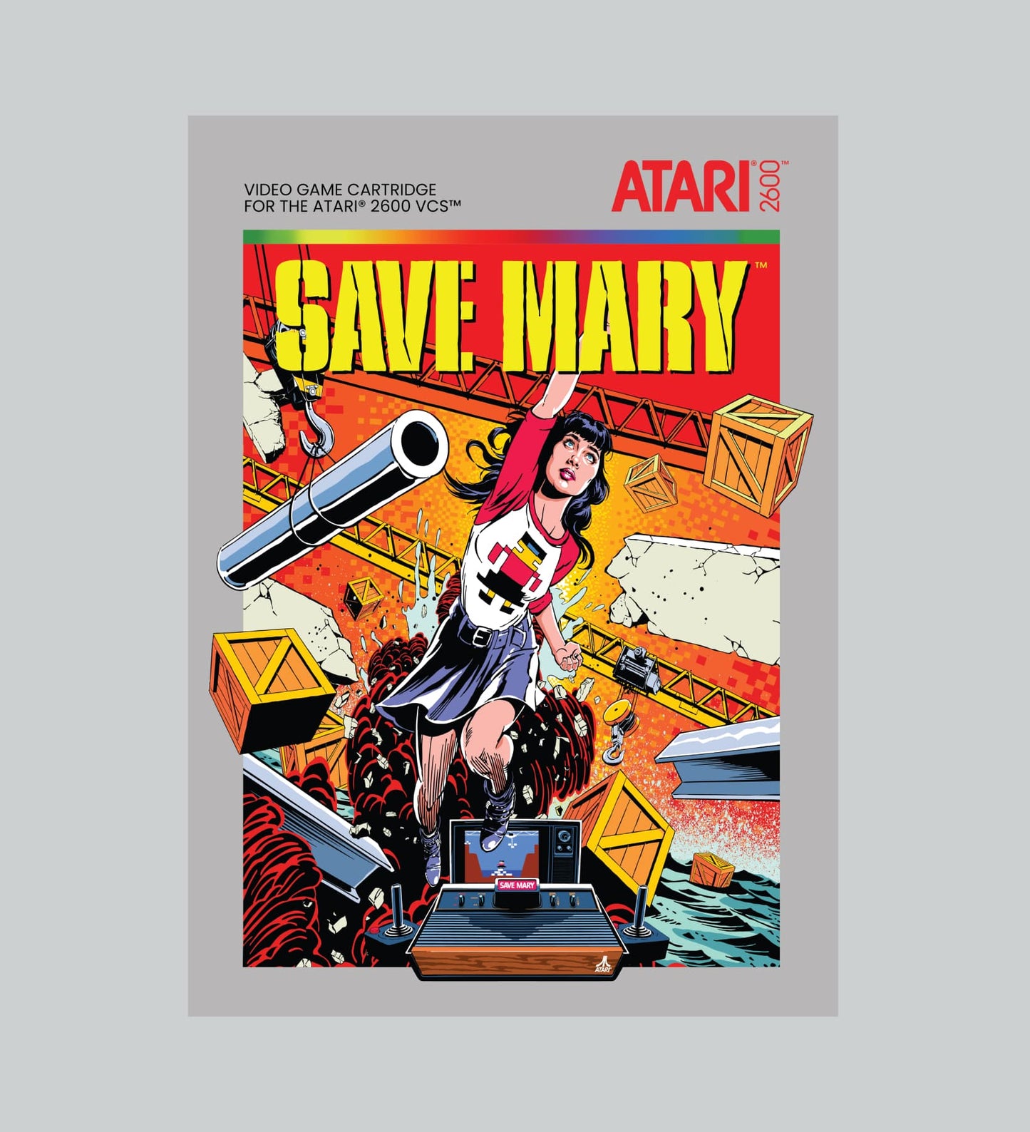 Butcher Billy's Save Mary Poster Print [16"x12"]