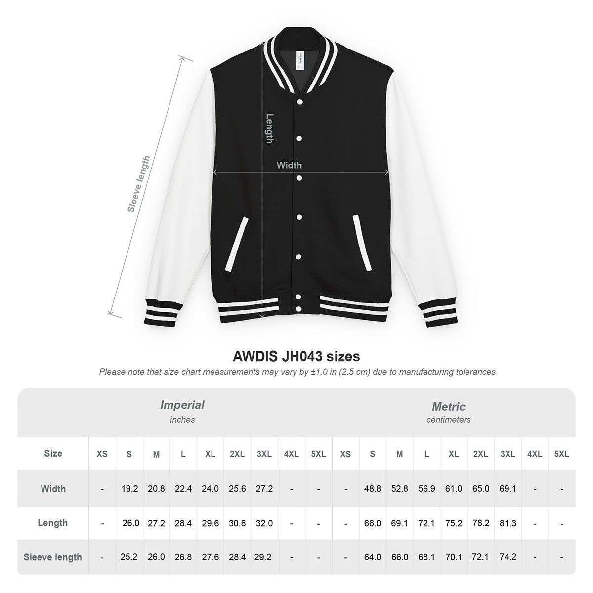 Katakana Letterman Jacket