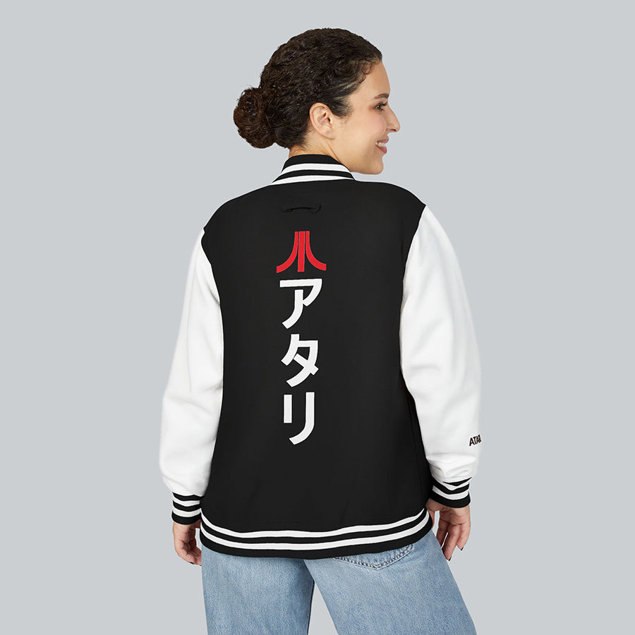 Katakana Letterman Jacket
