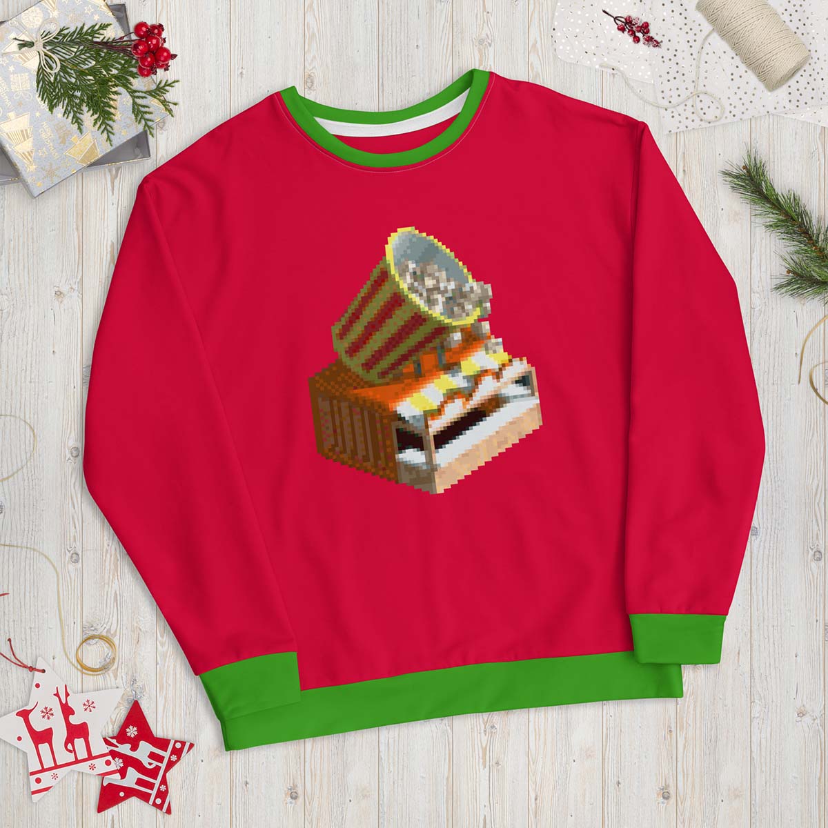 RCT Popcorn Stall Holiday Sweatshirt