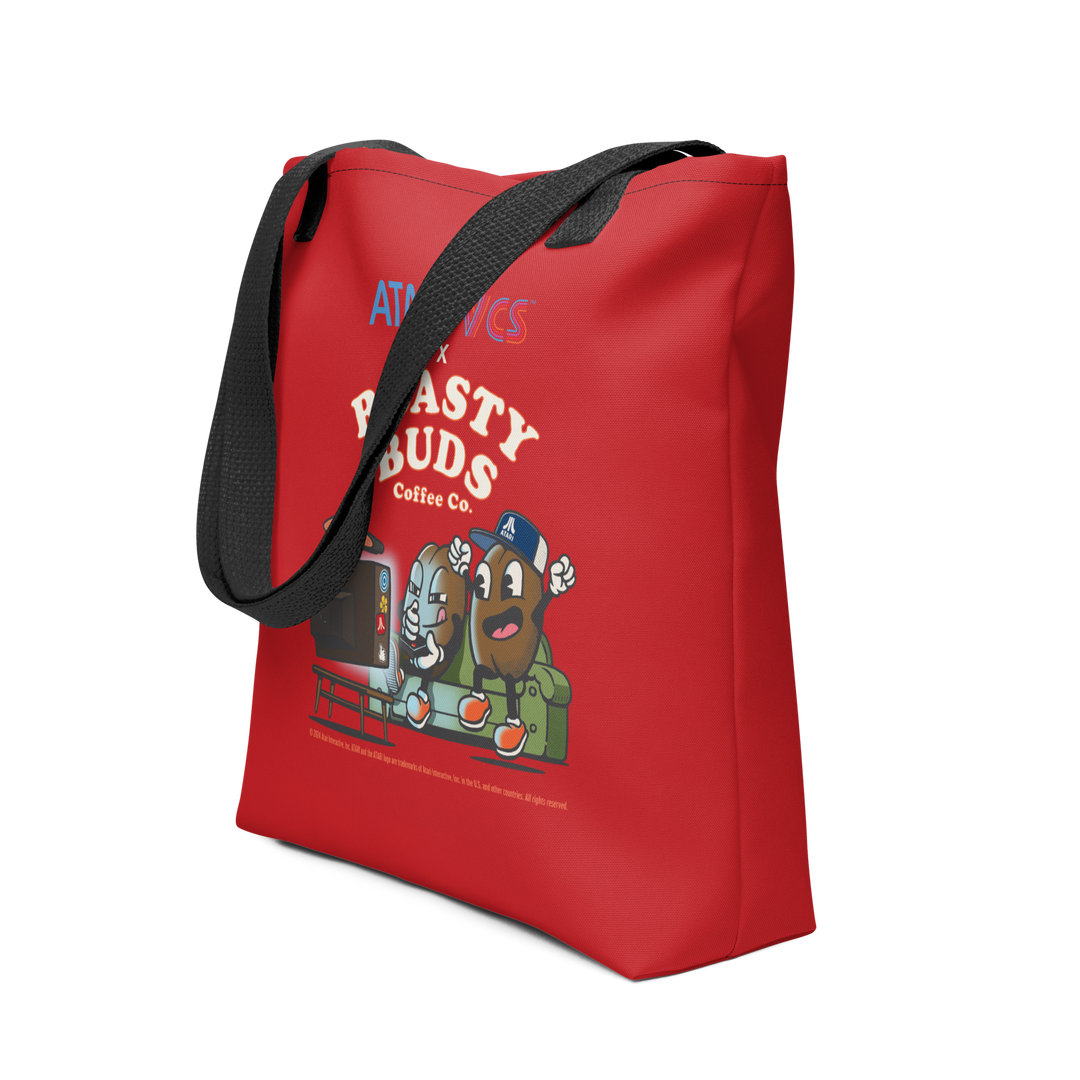 ATARI VCS X ROASTY BUDS TOTE BAG