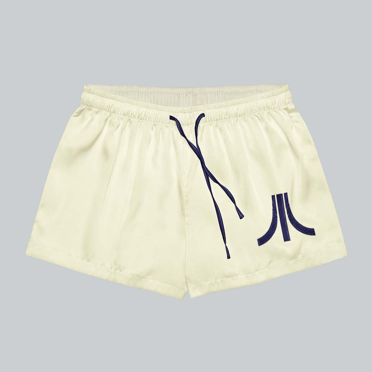 Stitch Effect Fuji Pajama Shorts