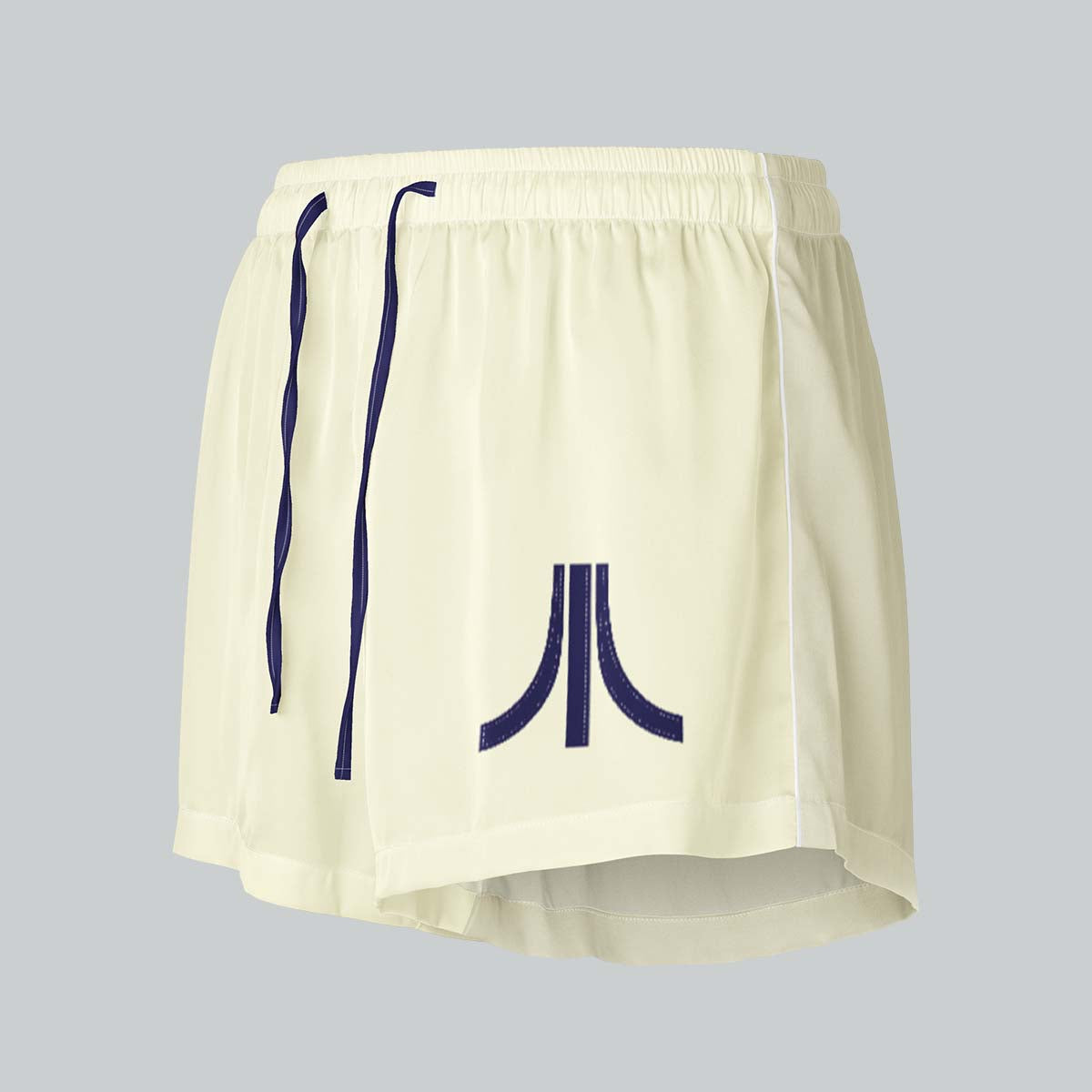 Stitch Effect Fuji Pajama Shorts