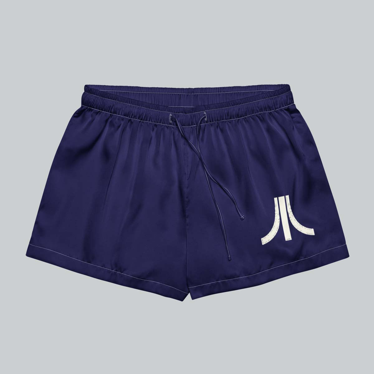 Stitch Effect Fuji Pajama Shorts