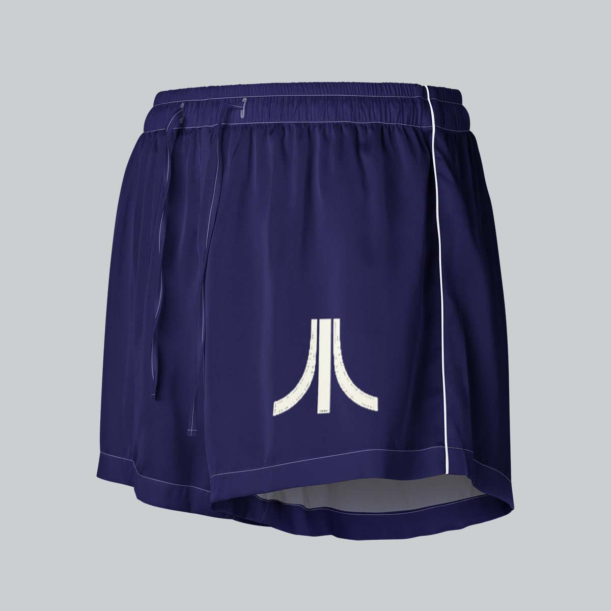 Stitch Effect Fuji Pajama Shorts