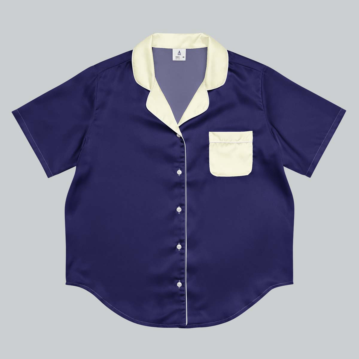 Stich Effect Fuji Pajama Top