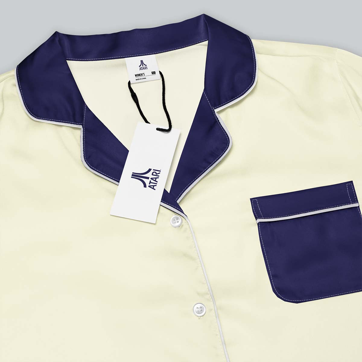 Stich Effect Fuji Pajama Top