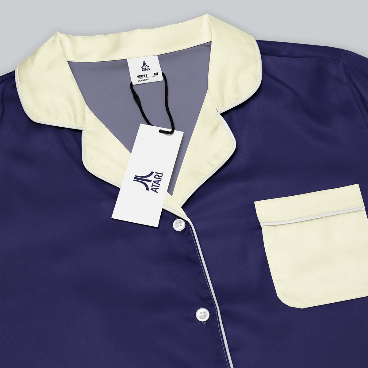 Stich Effect Fuji Pajama Top