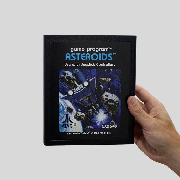 Asteroids Oversized Cartridge Replica