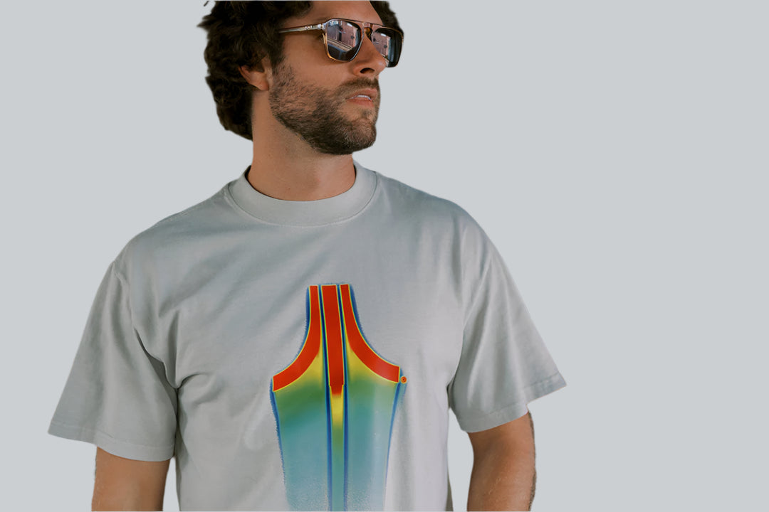 Dayglow Rainbow Oversized Tee