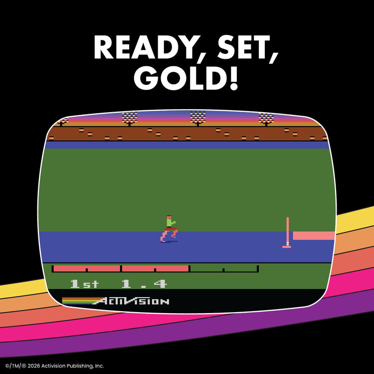 The Activision Decathlon crt