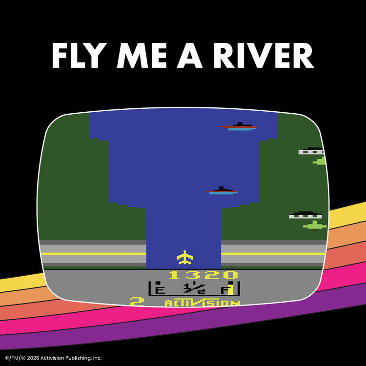 River Raid crt