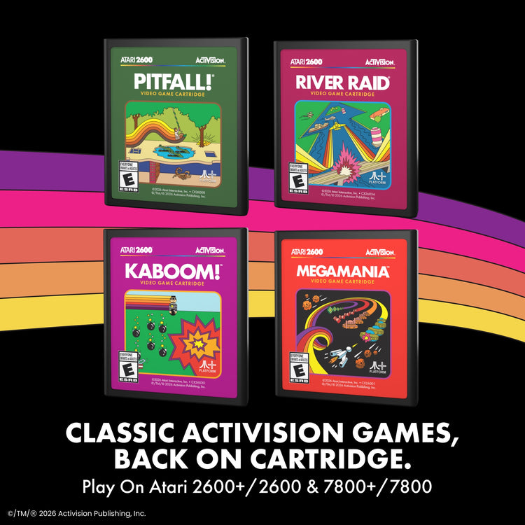 Classic Activision games, back on cartridge