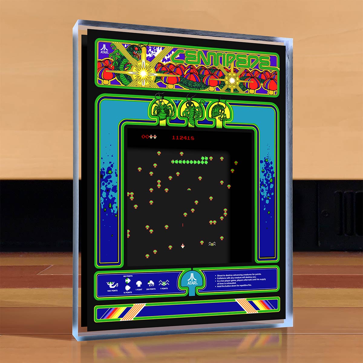 Centipede Arcade Desktop Art – Atari®