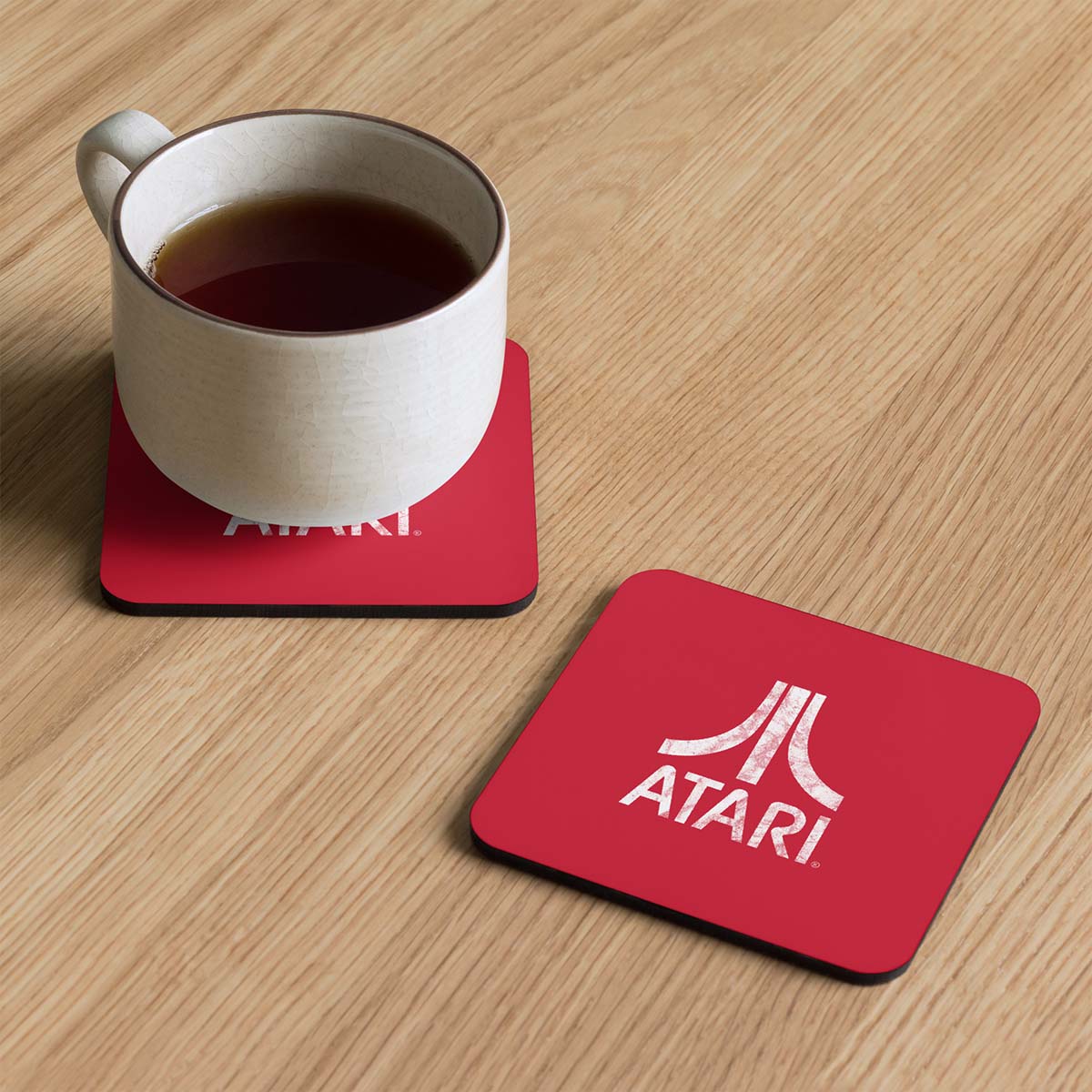 Atari Distressed Logo Coasters (4-Pack)