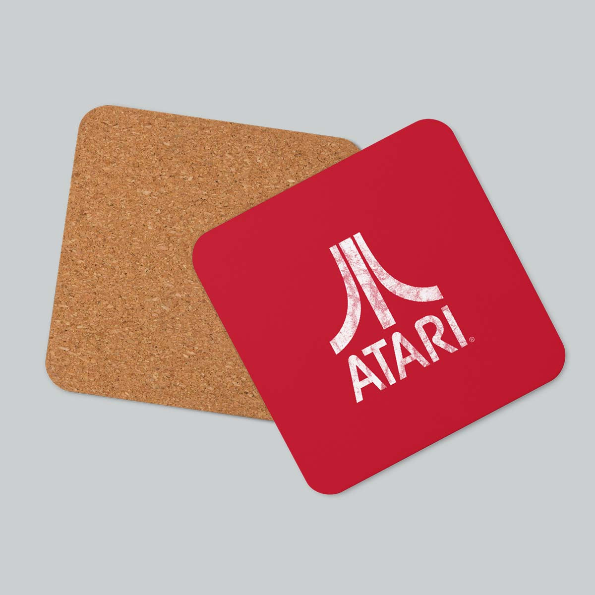 Atari Distressed Logo Coasters (4-Pack)