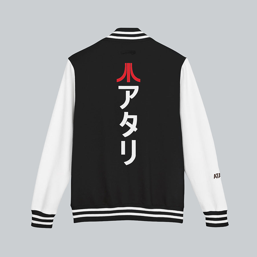 Katakana Letterman Jacket – Atari®