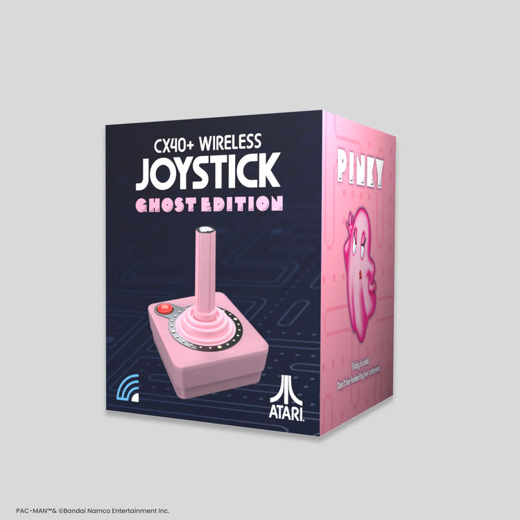 CX40+ Wireless Joystick: Ghost Edition – PINKY (Pink) – Atari® CX40+ Wireless Joystick: Ghost Edition – PINKY (Pink) – Atari®