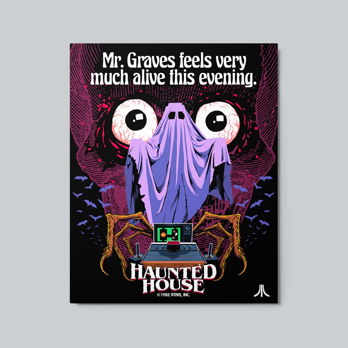 Limited Edition: Haunted House Metal Print