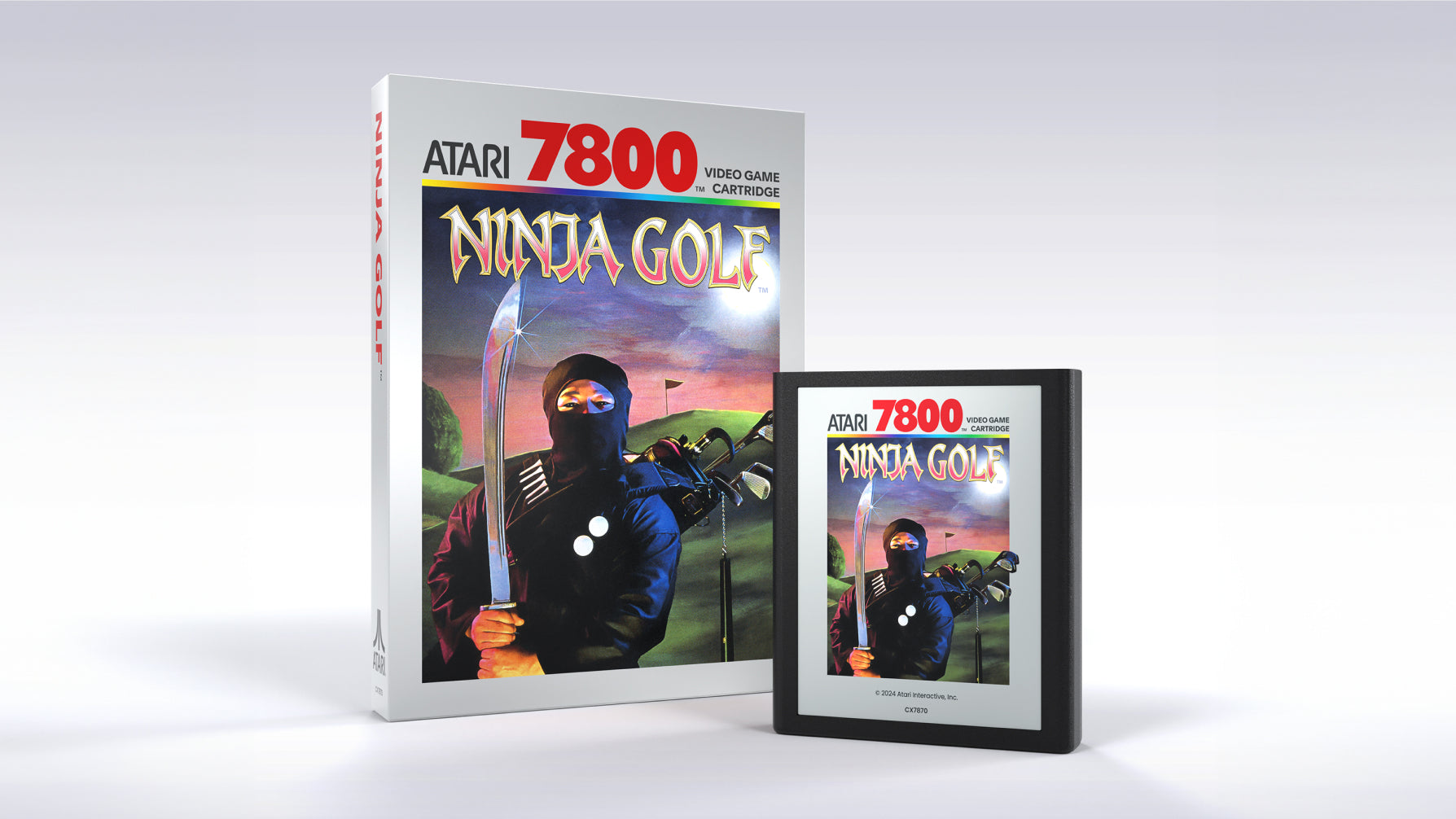 Ninja Golf 7800 - Official Atari Video Game Cartridge – Atari®