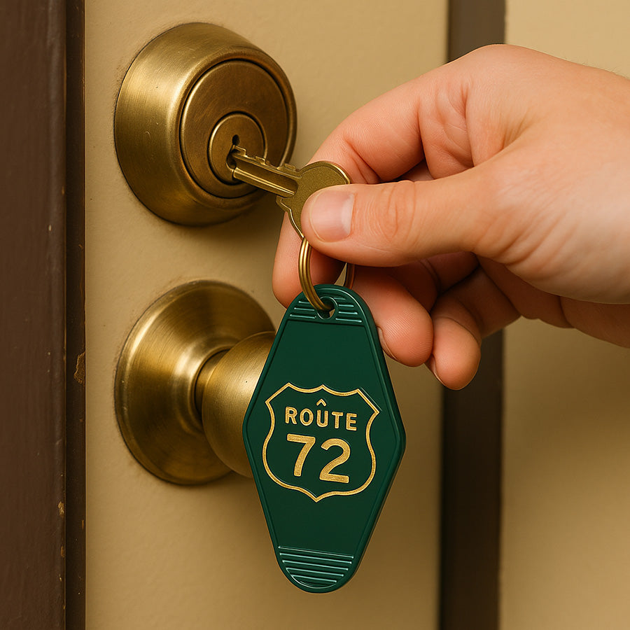 Route 72 Motel Key Chain