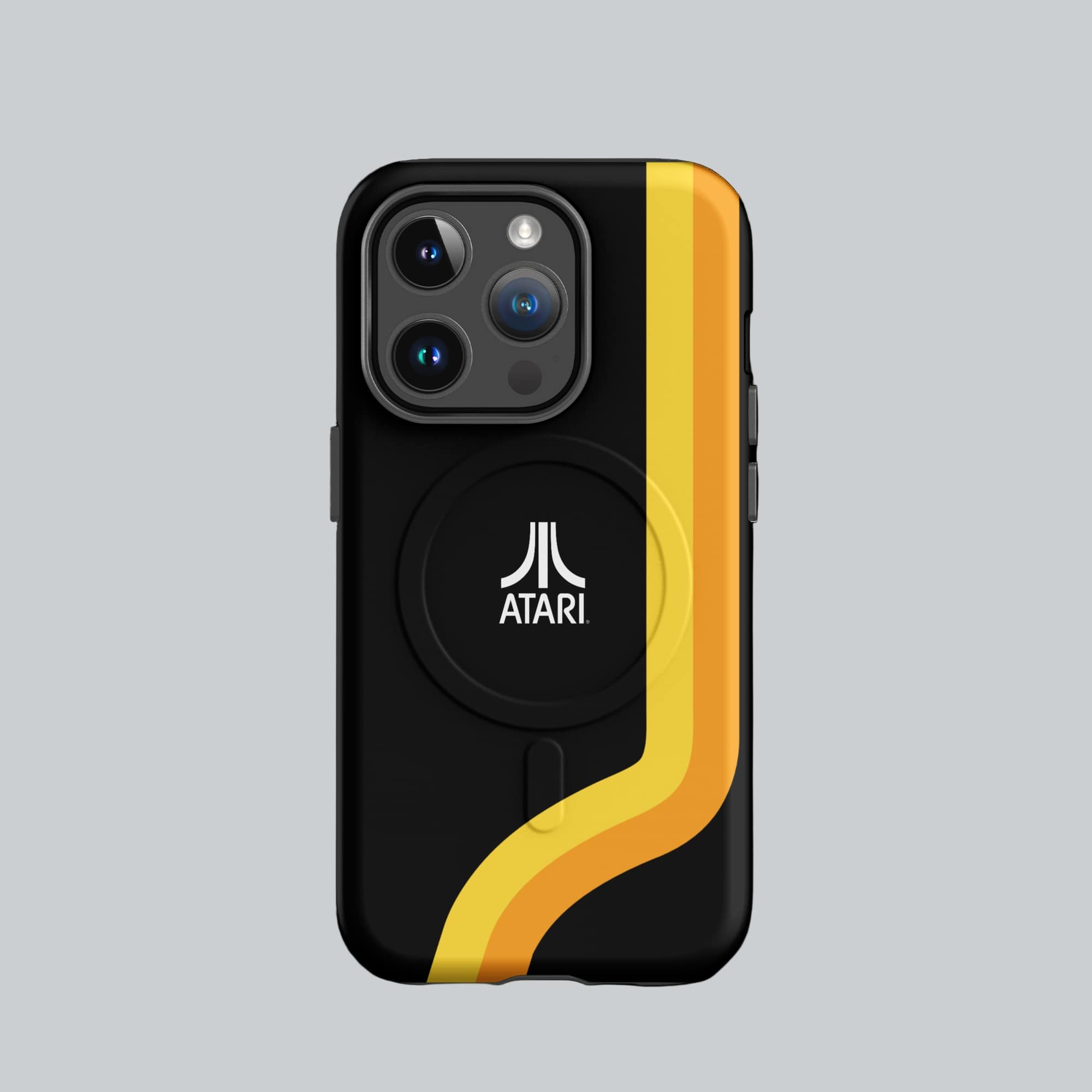 Retro Black iPhone Case