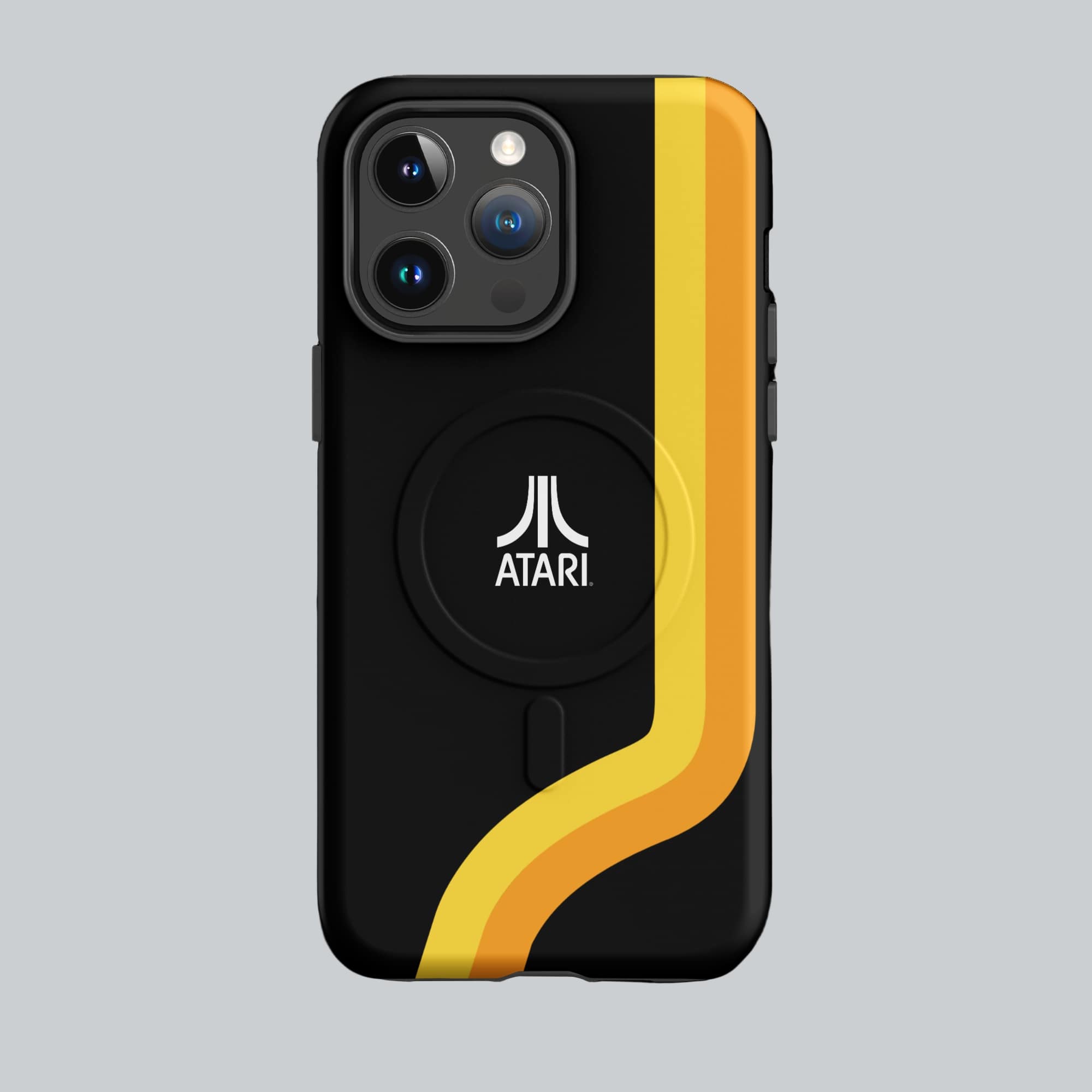 Retro Black iPhone Case