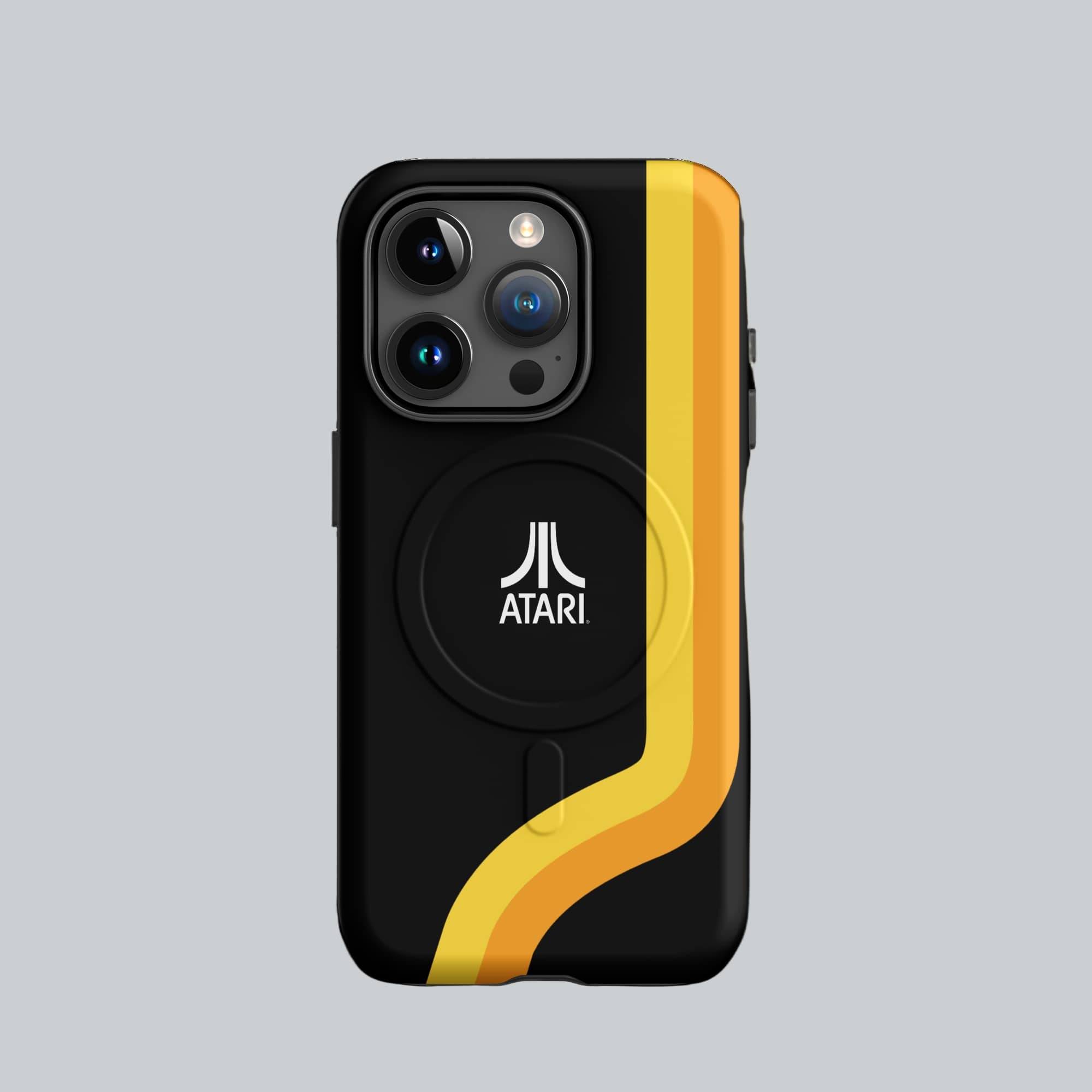 Retro Black iPhone Case