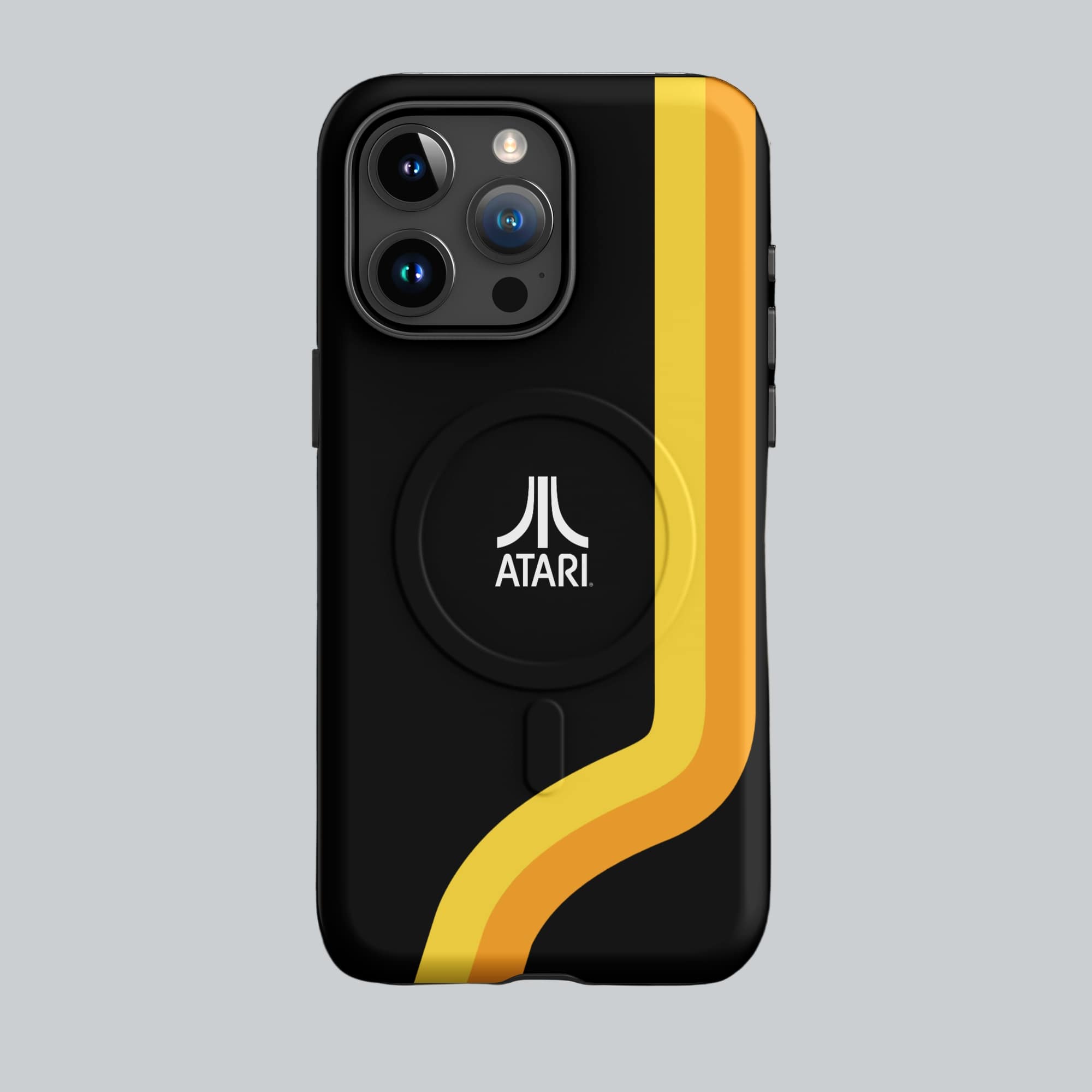 Retro Black iPhone Case