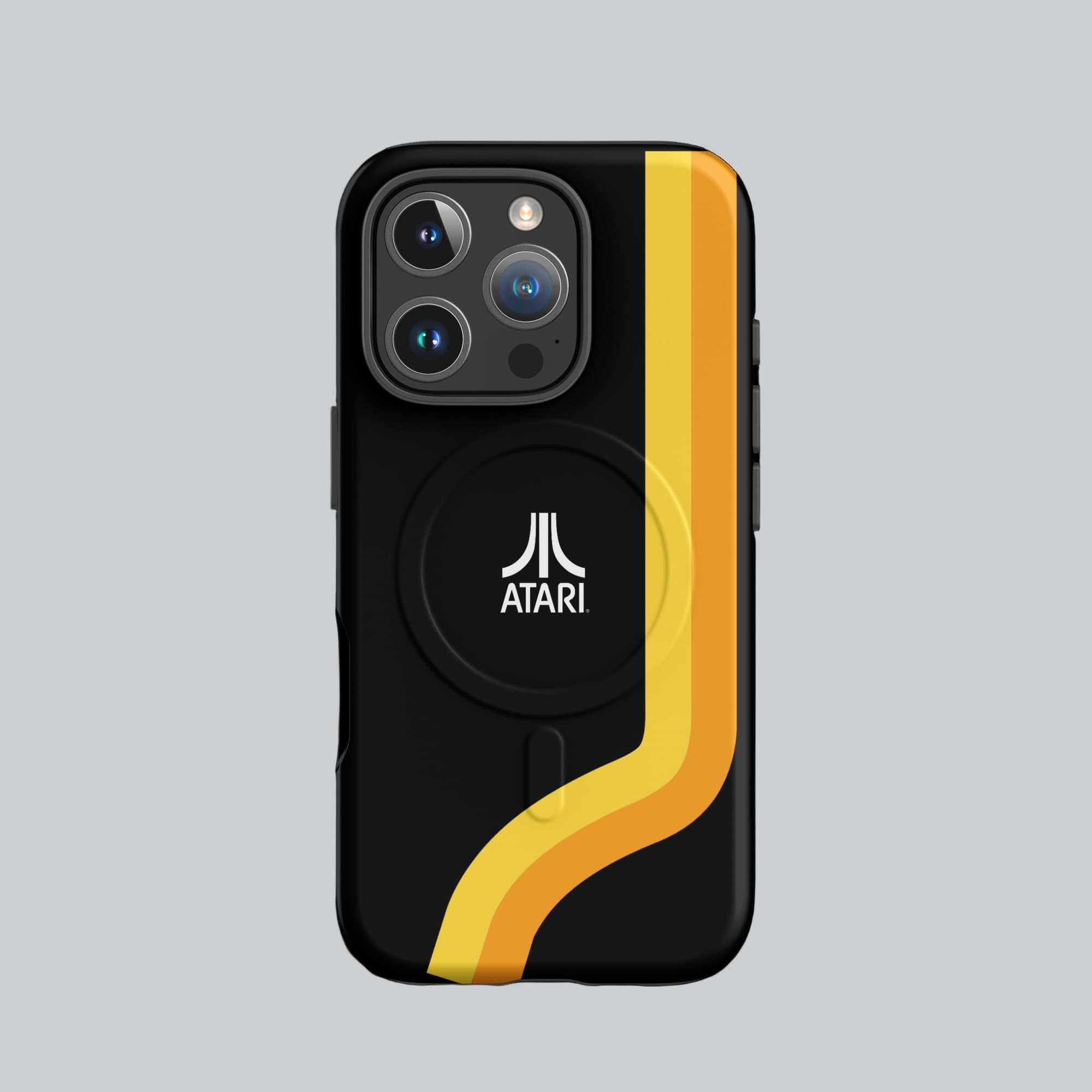 Retro Black iPhone Case