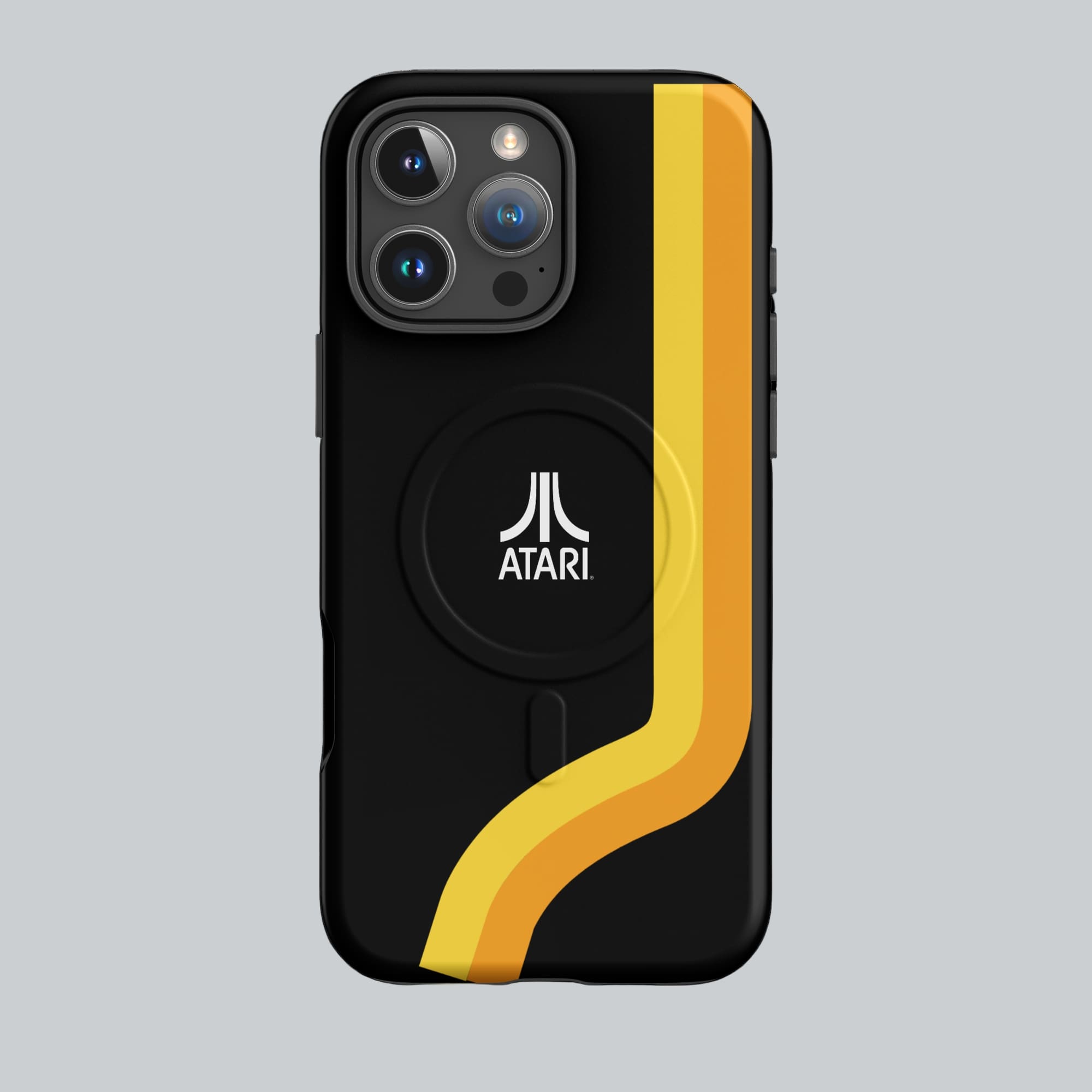 Retro Black iPhone Case