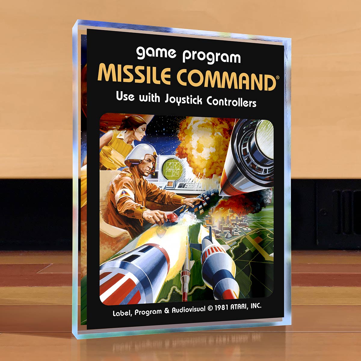 Missile Command 2600 Desktop Art – Atari®