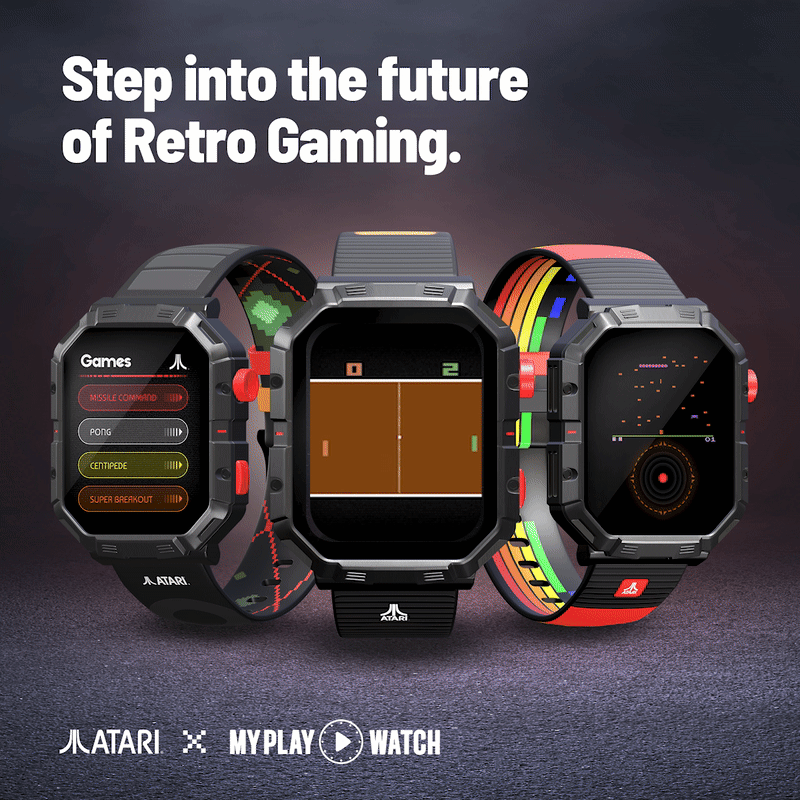 Atari 2600 My Play Watch Free Limited Edition Band Atari Atari 2600 My Play Watch Free Limited Edition Band Atari