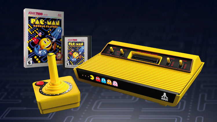 Atari 2600+ PAC-MAN Edition Console & Joystick – Atari®