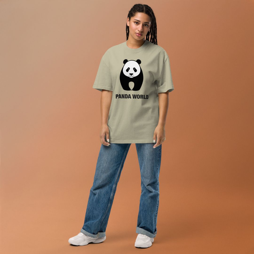RCT Panda World Oversized Tee