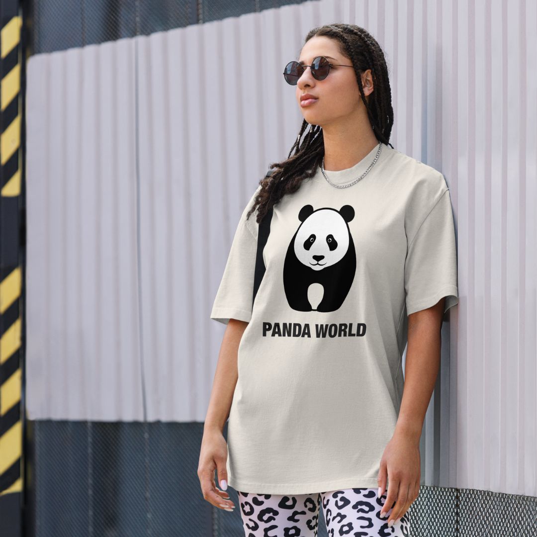 RCT Panda World Oversized Tee