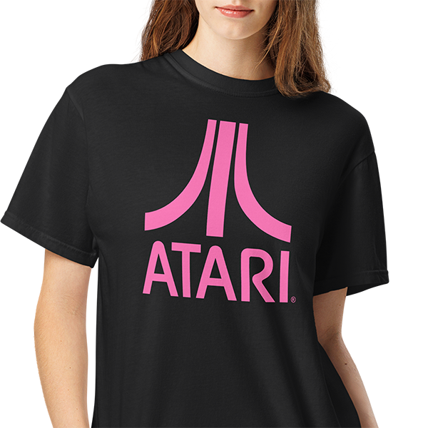 Atari Pink Logo Tee