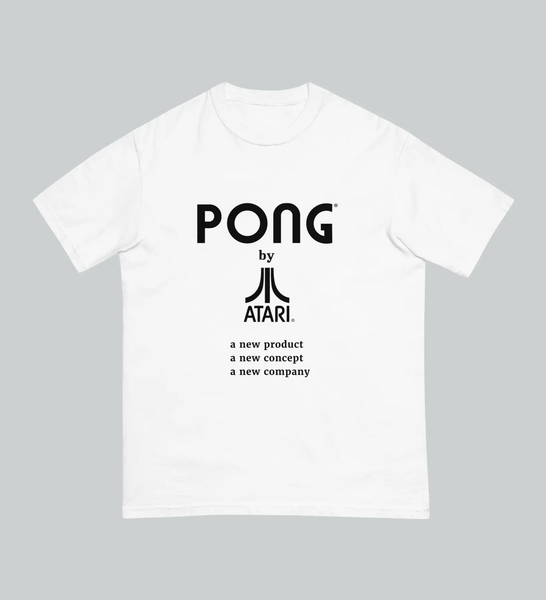 Pong Logo Tee Official Atari Shirt Atari