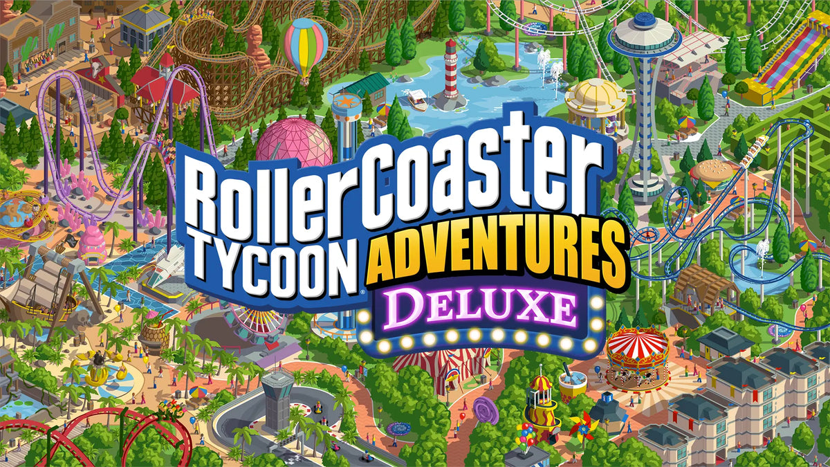 RollerCoaster Tycoon Adventures Deluxe collectibles